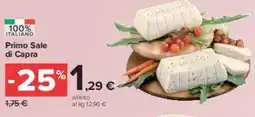 Carrefour Market Primo Sale di Capra offerta