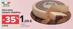Carrefour Market Val Lesina Latteria Valtellina offerta