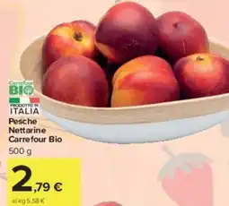 Carrefour Market Pesche Nettarine Carrefour Bio offerta