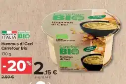 Carrefour Market Hummus di Ceci Carrefour Bio offerta