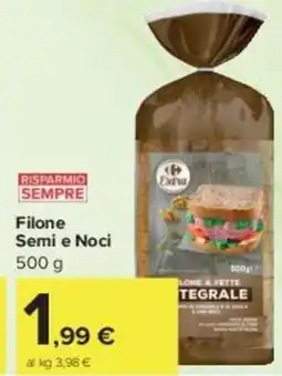 Carrefour Market Filone Semi e Noci offerta