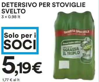 Coop Superstore Detersivo per stoviglie SVELTO offerta