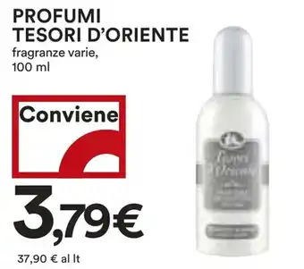 Coop Superstore Profumi tesori D'ORIENTE offerta
