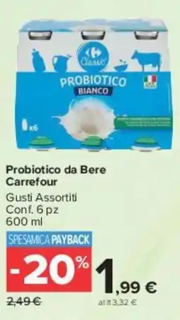 Carrefour Market Probiotico da Bere Carrefour offerta