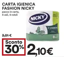 Coop Superstore Carta igienica fashion NICKY offerta