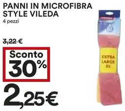 Coop Superstore Panni in microfibra STYLE VILEDA offerta
