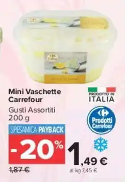 Carrefour Market Mini Vaschette Carrefour offerta