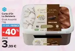 Carrefour Market Carte d'Or La Gelateria Gusti Assortiti offerta