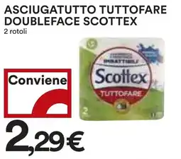 Coop Superstore Asciugatutto tuttofare doubleface SCOTTEX offerta