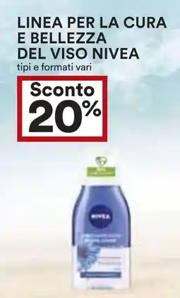 Coop Superstore Linea per la cura e bellezza del viso NIVEA offerta