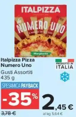 Carrefour Market Italpizza Pizza Numero Uno offerta