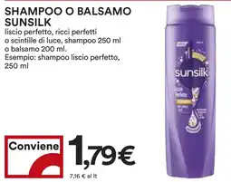 Coop Superstore Shampoo o balsamo SUNSILK offerta