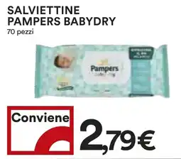 Coop Superstore Salviettine pampers babydry offerta