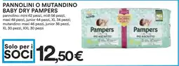 Coop Superstore Pannolini o mutandino baby dry PAMPERS offerta