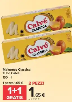 Carrefour Market Maionese Classica Tubo Calvé offerta