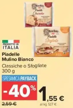 Carrefour Market Piadelle Mulino Bianco offerta