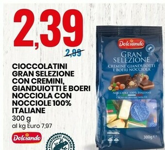 Eurospin Cioccolatini offerta