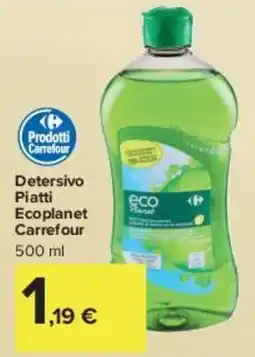 Carrefour Market Detersivo Piatti Ecoplanet Carrefour offerta