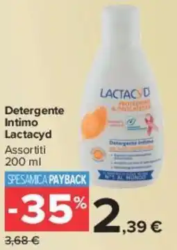 Carrefour Market Detergente Intimo Lactacyd offerta