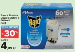 Carrefour Market Base + Ricarica Liquido Elettrico 60 Notti Raid offerta
