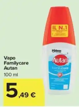 Carrefour Market Vapo Familycare Autan offerta