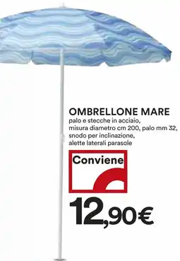 Coop Superstore Ombrellone mare offerta