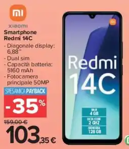 Carrefour Market Smartphone Redmi 14C offerta
