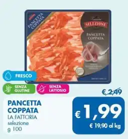 MD Discount Pancetta coppata LA FATTORIA offerta