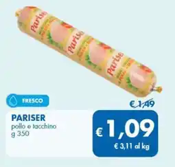 MD Discount PARISER pollo e tacchino offerta
