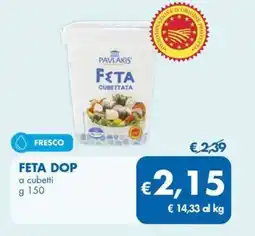 MD Discount Feta dop a cubetti PAVLAKIS offerta