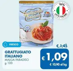 MD Discount Grattugiato italiano MALGA PARADISO offerta