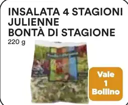 Coop Superstore Insalata 4 stagioni julienne BONTÀ DI STAGIONE offerta