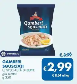 MD Discount Gamberi sgusciati LE SPECIALITÀ DI BEPPE offerta