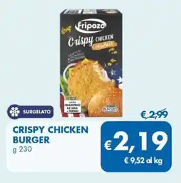 MD Discount Crispy chicken burger Fripozo offerta