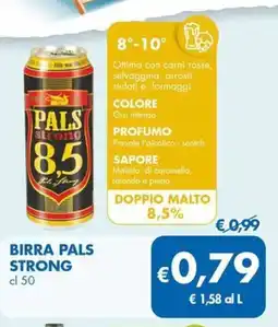 MD Discount Birra pals strong offerta