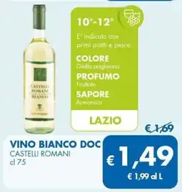 MD Discount Vino bianco doc CASTELLI ROMANI offerta