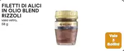 Coop Superstore Filetti di alici in olio blend RIZZOLI offerta