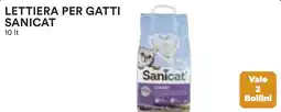 Coop Superstore Lettiera per gatti SANICAT offerta
