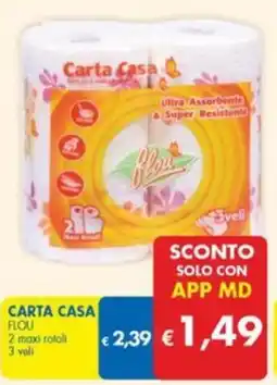 MD Discount Carta casa FLOU offerta