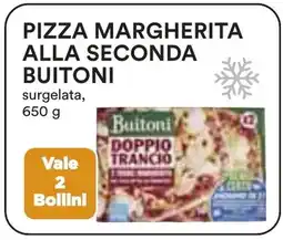 Coop Superstore Pizza margherita alla seconda BUITONI offerta