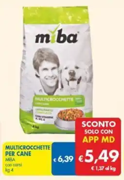 MD Discount Multicrocchette per cane MIBA offerta