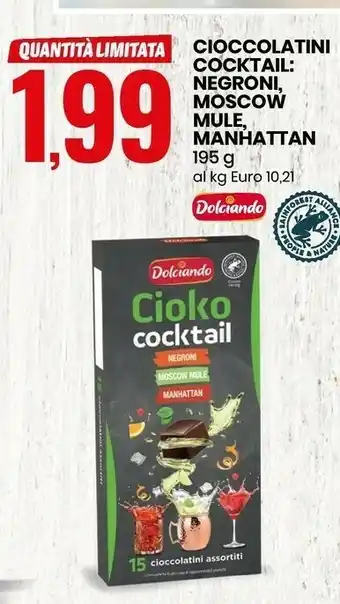 Eurospin Cioccolatini offerta