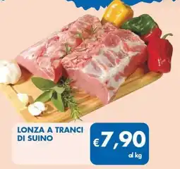 MD Discount Lonza a tranci di suino offerta
