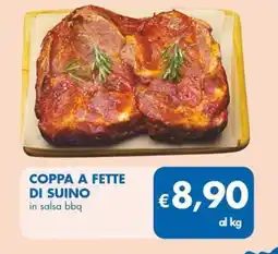 MD Discount Coppa a fette di suino offerta
