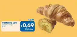 MD Discount CORNETTO VEG papaya e mango offerta