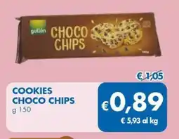 MD Discount gullón Cookies choco chips offerta