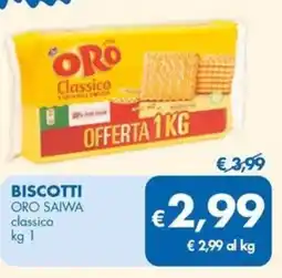 MD Discount Biscotti ORO SAIWA offerta