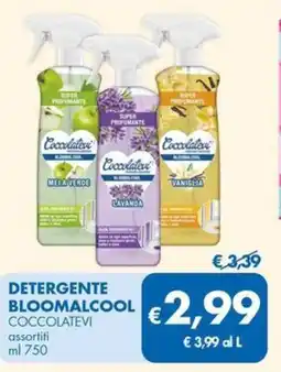 MD Discount Detergente bloomalcool COCCOLATEVI offerta