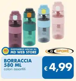 MD Discount Borraccia colori assortiti GSPORT offerta