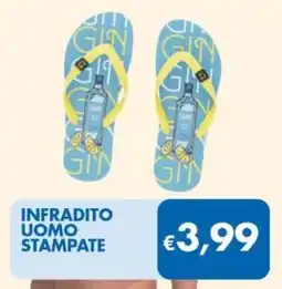MD Discount Infradito uomo stampate offerta
